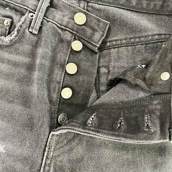 GRLFRND Jeans Women 26 Skinny Karolina Star Embroidered constellation B6 - Picture 13 of 14